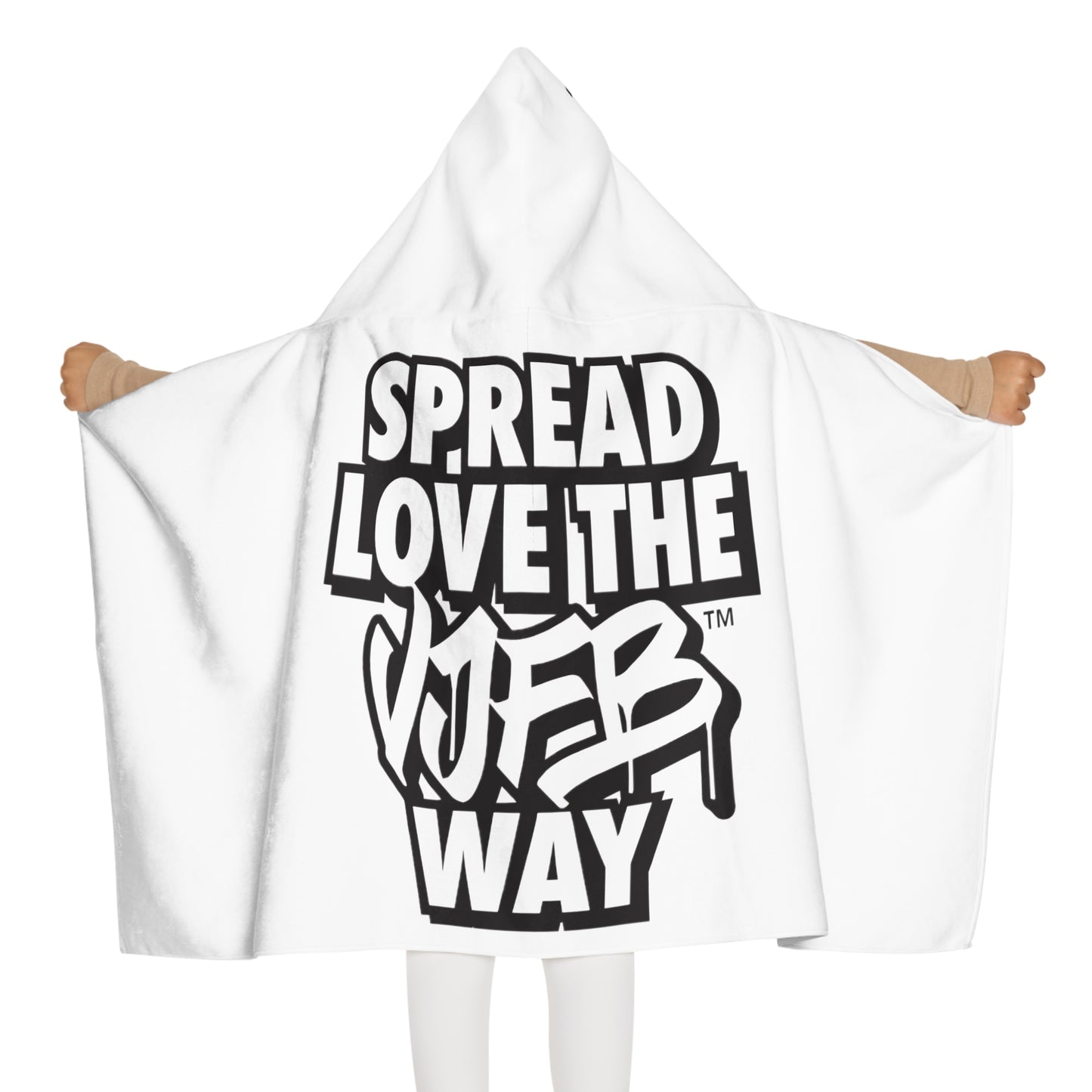 Limited Winter '24/'25 VJFB™ Spread The Love Hooded Towel – Towel Off with Vibes ✨